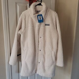 Columbia Cream Sherpa Jacket